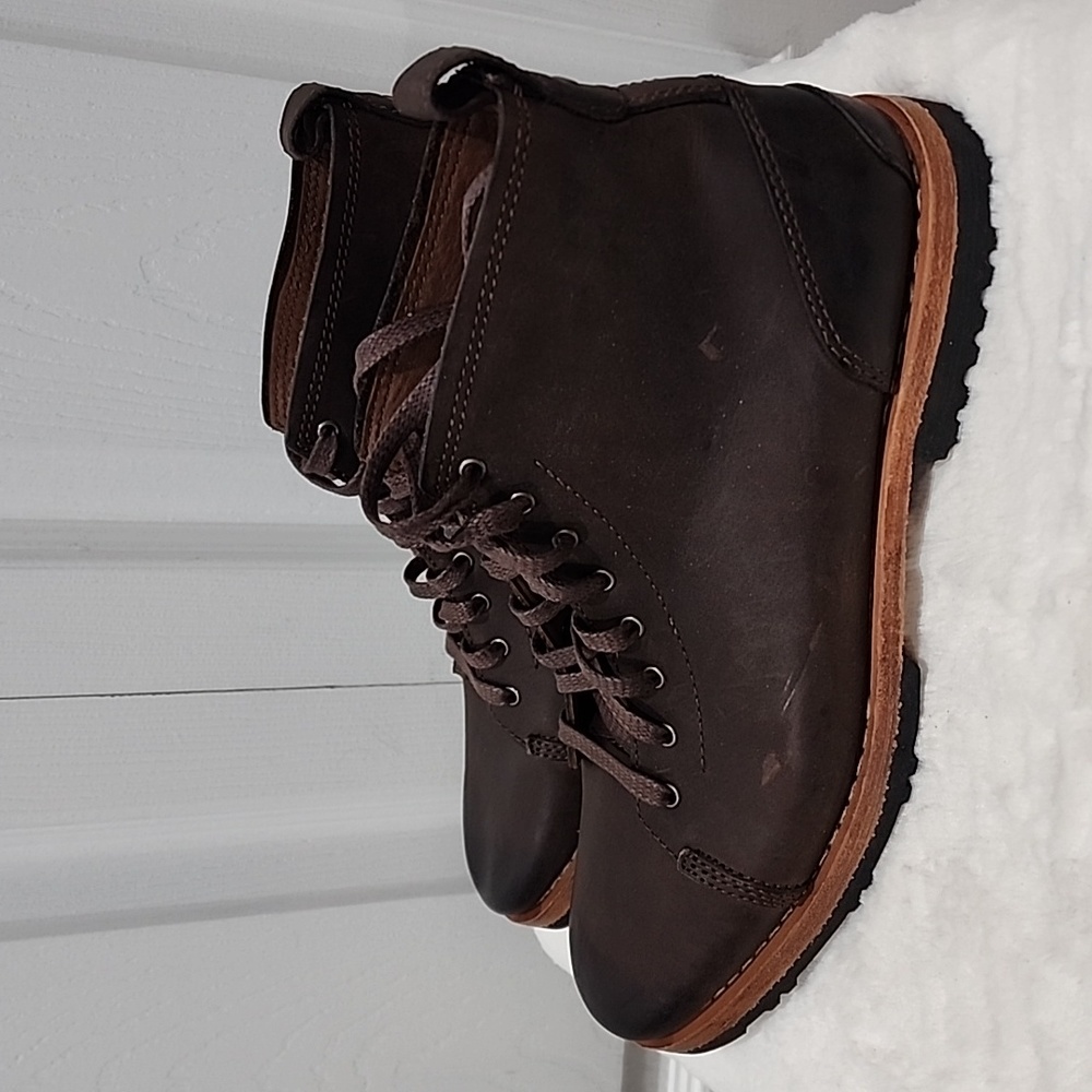 NWT! Men's Timberland Bardstown Gentleman's Boots Brown Leather Size 7